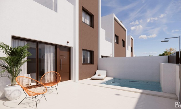 Terraced house - Nieuwbouw - Pilar de la Horadada - Zona Pueblo