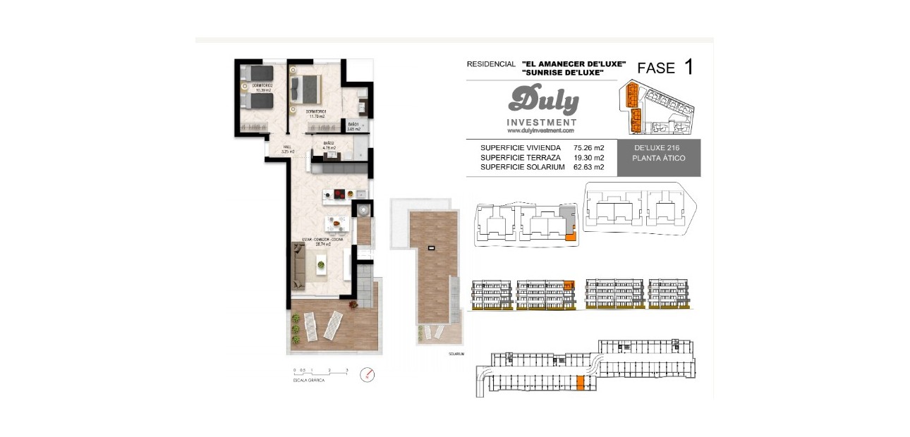 Herverkoop - Penthouse -
ORIHUELA COSTA - Playa Flamenca