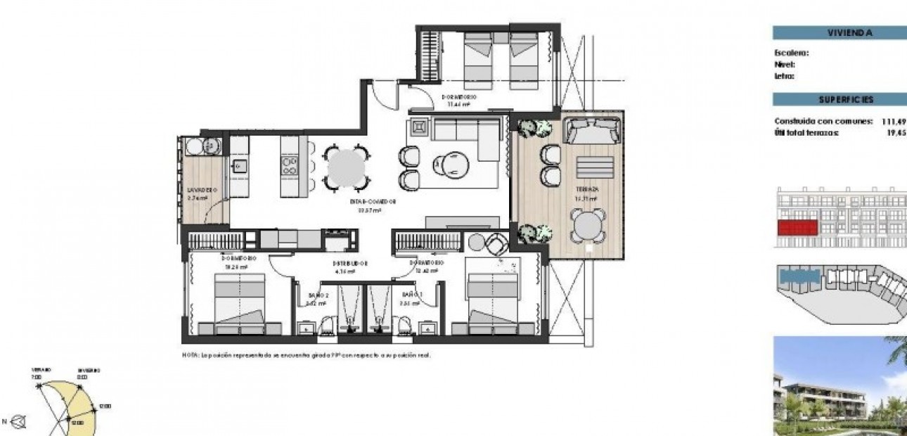 Nueva construcción  - Apartamento / piso -
Santa Rosalia - Torre-Pacheco