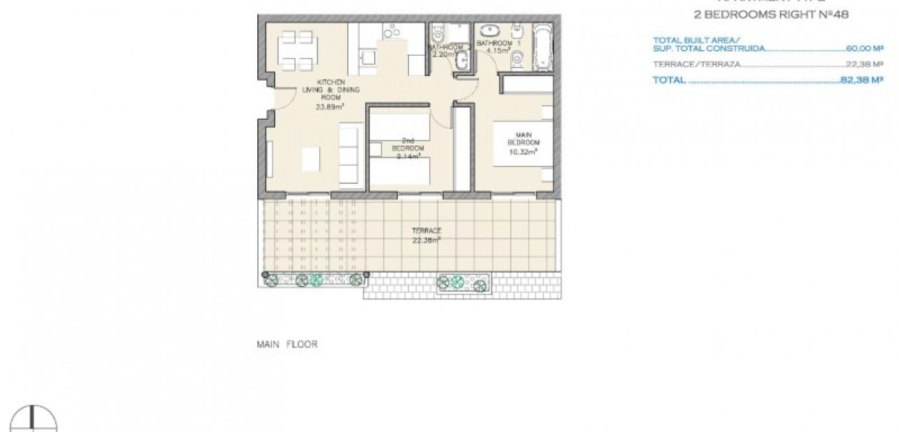 New Build - Apartment / flat -
Los Collados - Águilas