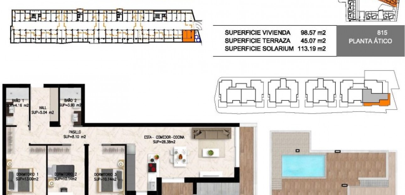 Nueva construcción  - Ático -
Orihuela Costa - Orihuela