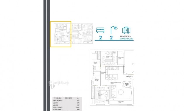 New Build - Apartment / flat -
Santiago de la ribera - San Javier