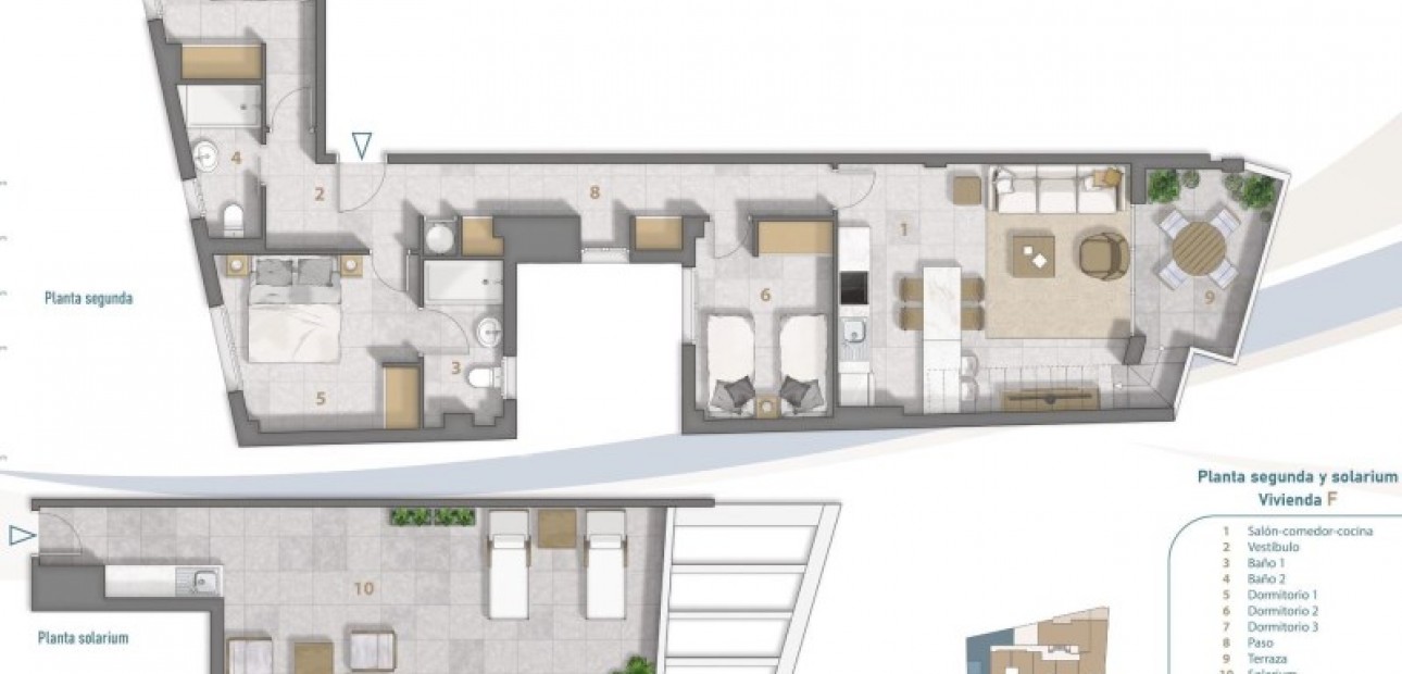 Nieuwbouw - Penthouse -
Los Cuarteros - San Pedro del Pinatar