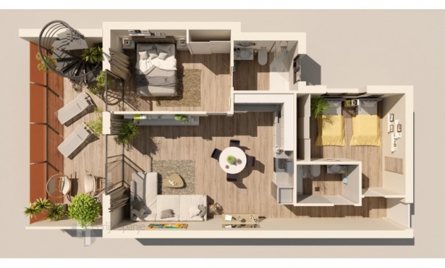 New Build - Penthouse -
Playa Del Cura - Torrevieja