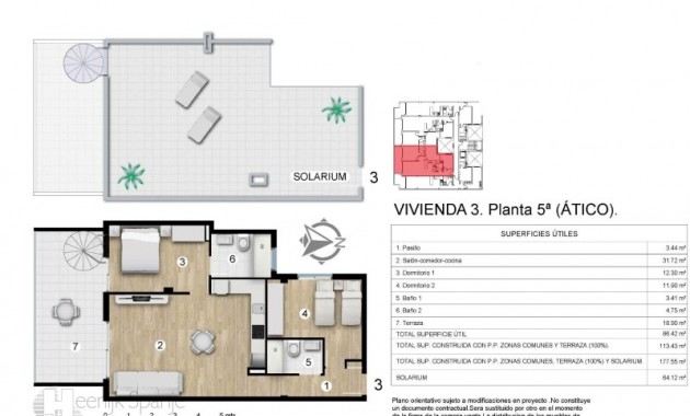 New Build - Penthouse -
Playa Del Cura - Torrevieja