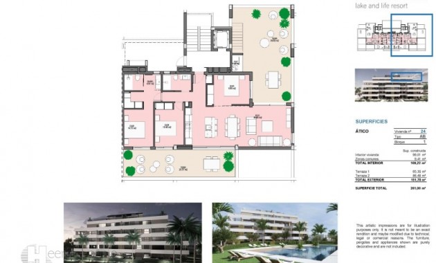 New Build - Penthouse -
Santa Rosalia - Torre-Pacheco