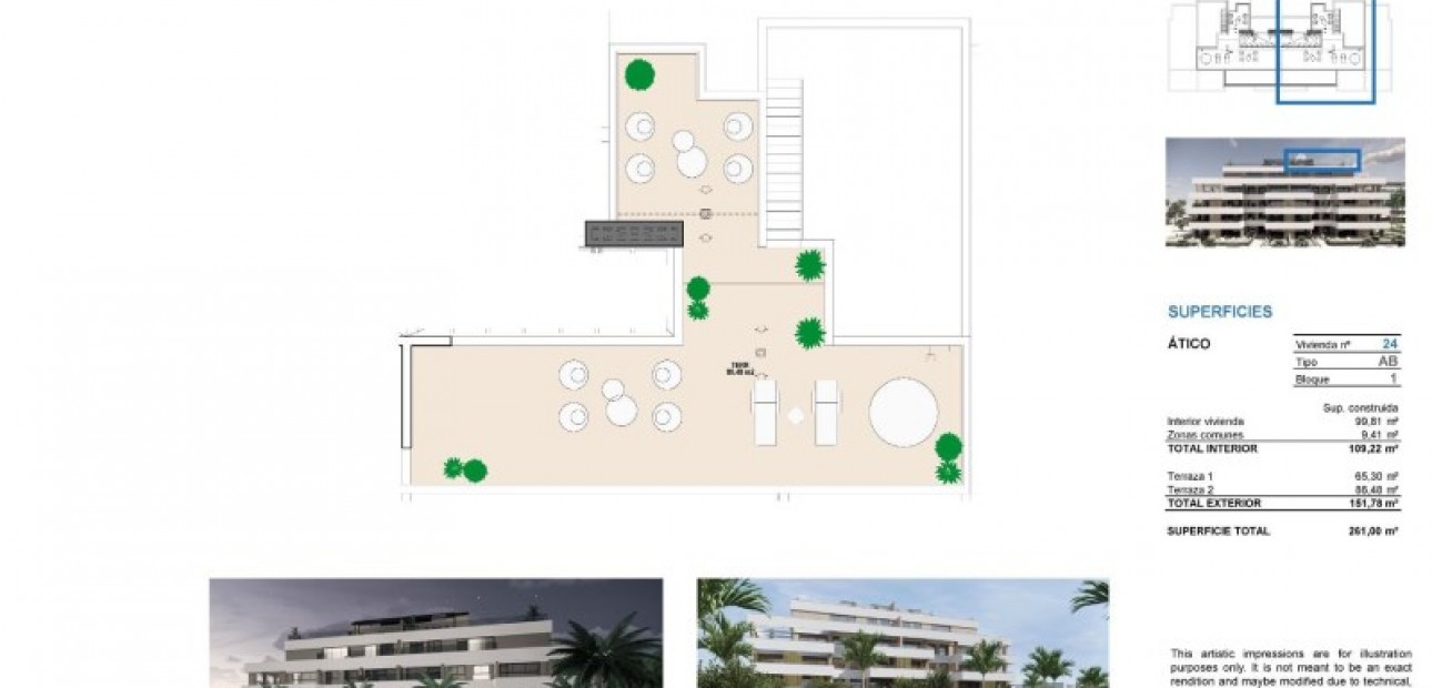 New Build - Penthouse -
Santa Rosalia - Torre-Pacheco