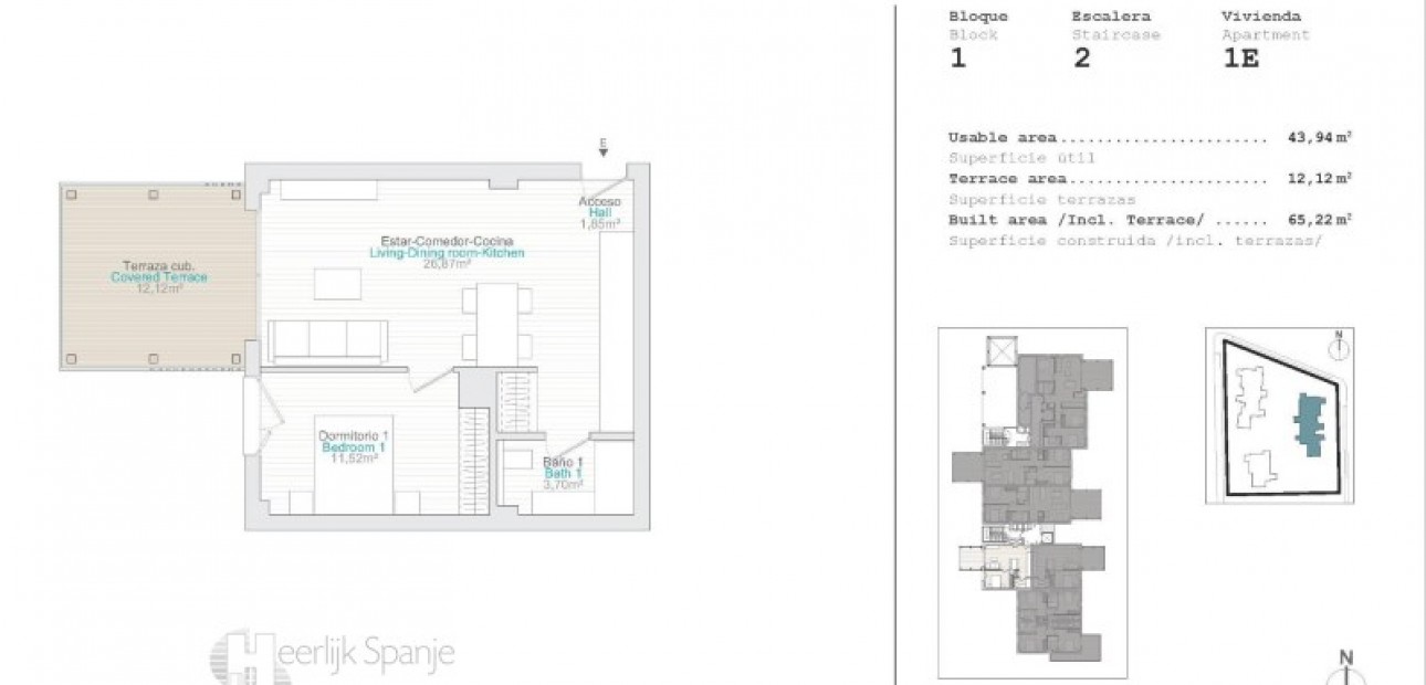 Nueva construcción  - Apartamento / piso -
Monte Pego - Dénia