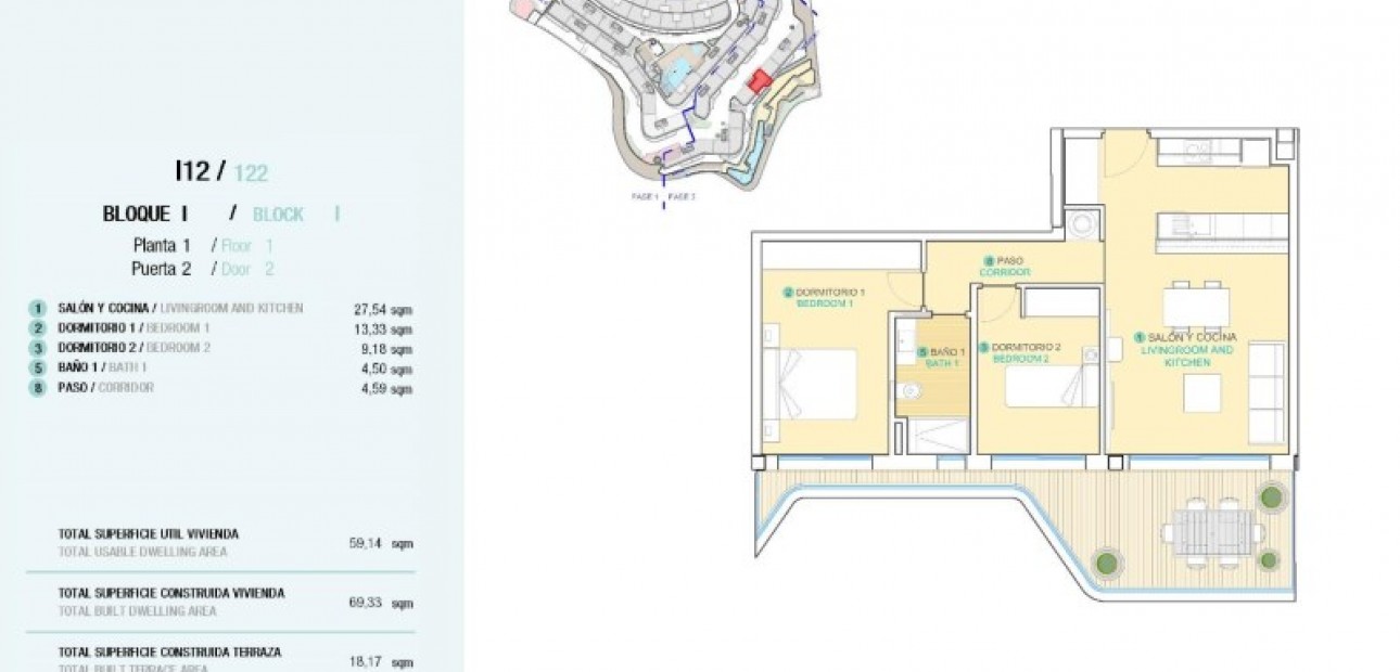 New Build - Apartment / flat -
Los Collados - Águilas