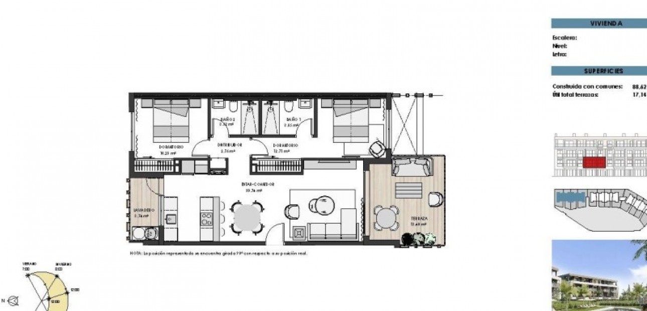 Nueva construcción  - Apartamento / piso -
Santa Rosalia - Torre-Pacheco