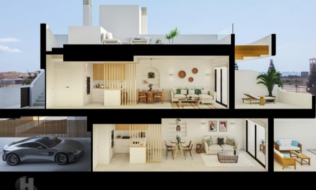 New Build - Apartment / flat -
Los Alcazares