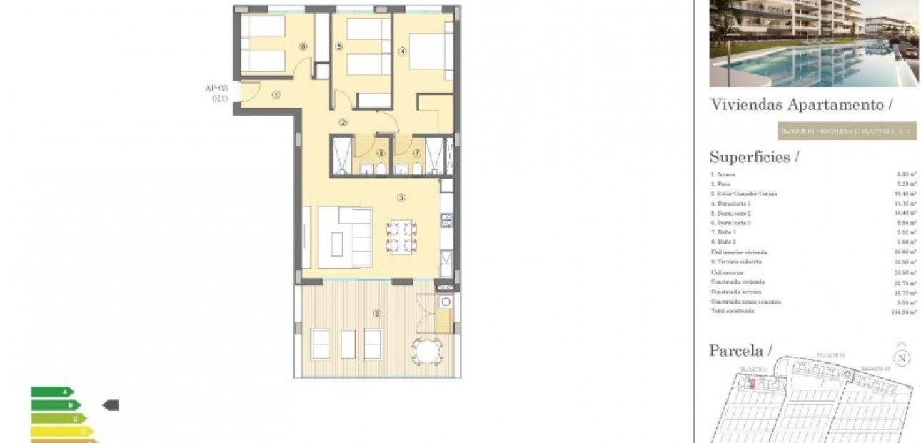 Nieuwbouw - Appartement / flat -
Bonalba Alta - Mutxamel