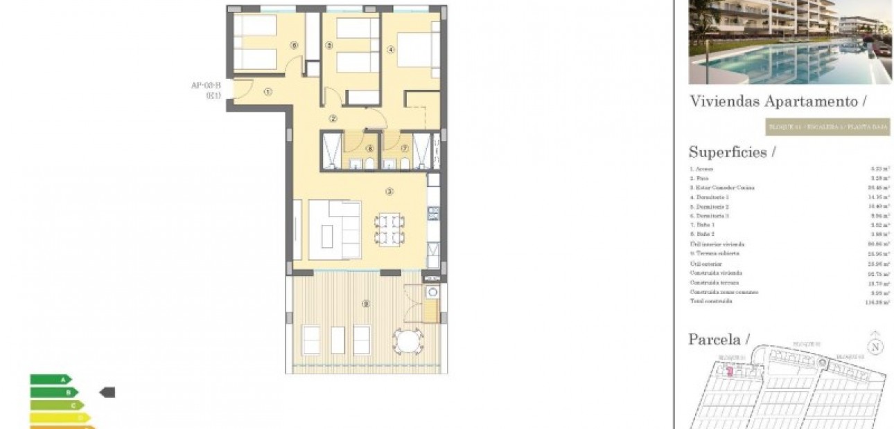 Nieuwbouw - Appartement / flat -
Bonalba Alta - Mutxamel