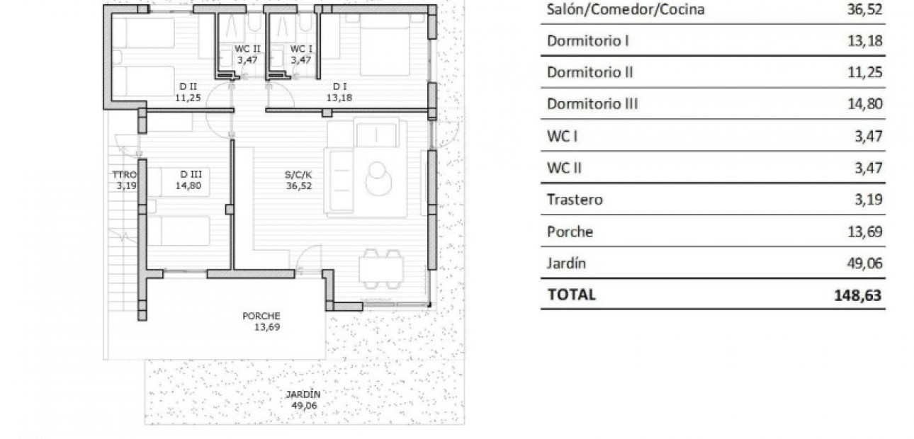 New Build - Bungalow -
San Miguel de Salinas