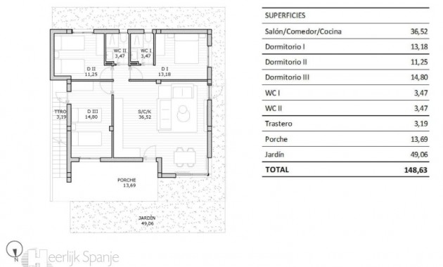 New Build - Bungalow -
San Miguel de Salinas