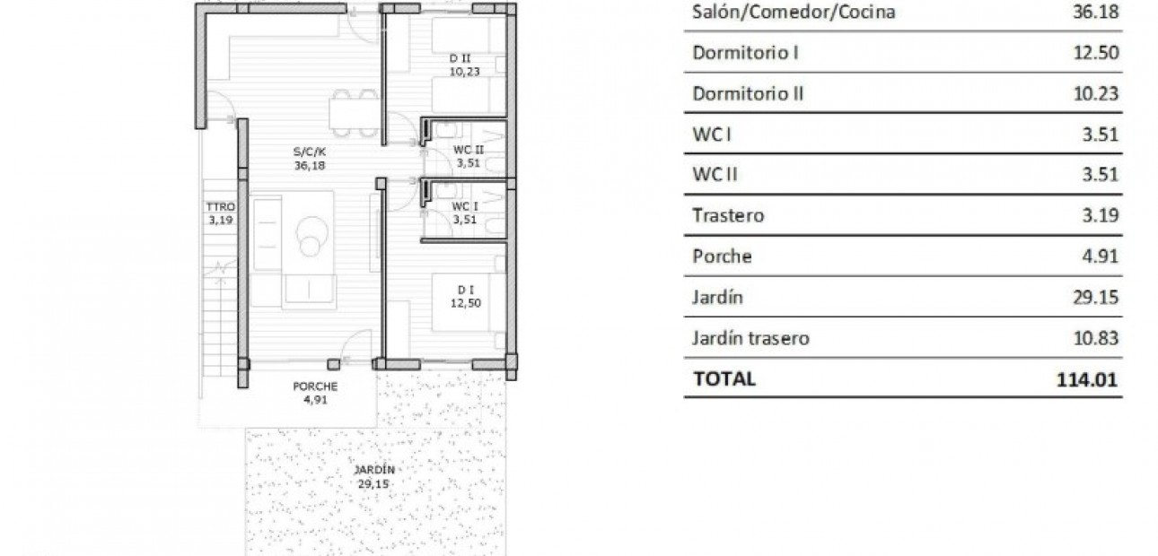 New Build - Bungalow -
San Miguel de Salinas