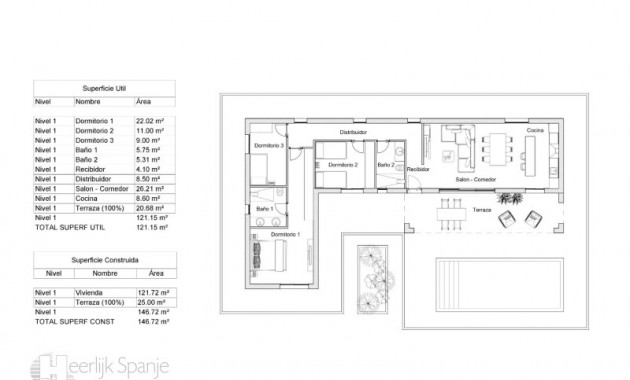 New Build - Villa -
Lel - el Pinós / Pinoso