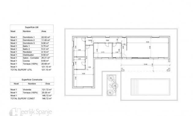 Nueva construcción  - Villa -
Lel - el Pinós / Pinoso