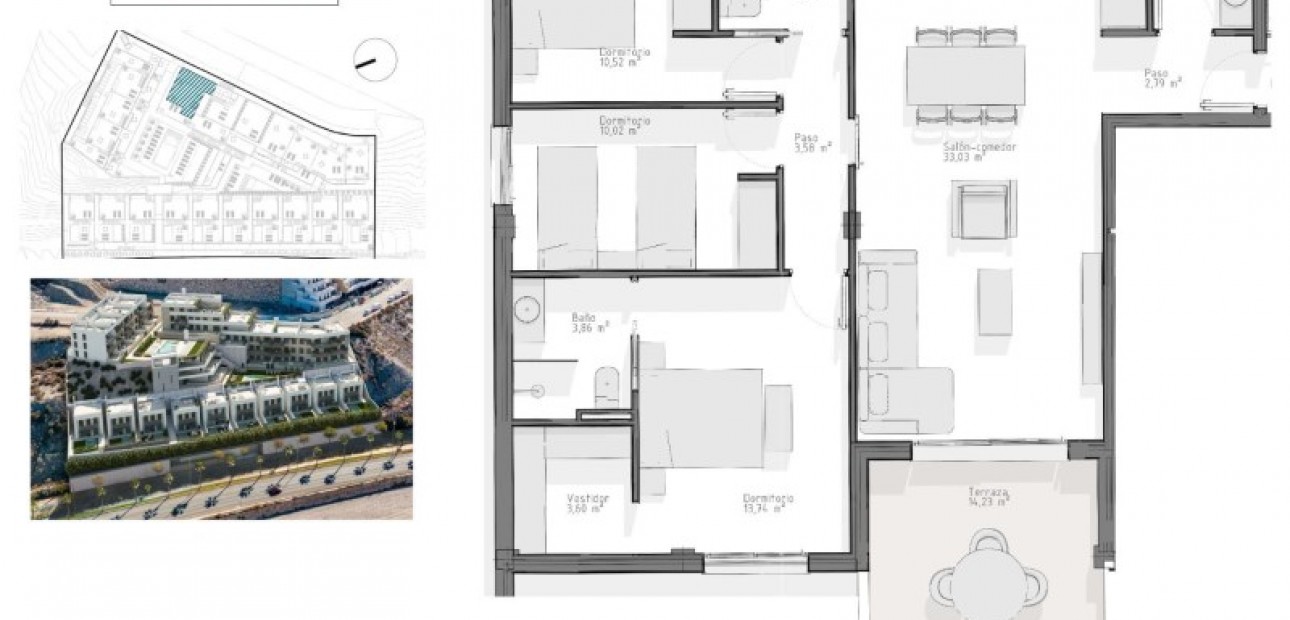 Nueva construcción  - Apartamento / piso -
Aguilas - Águilas