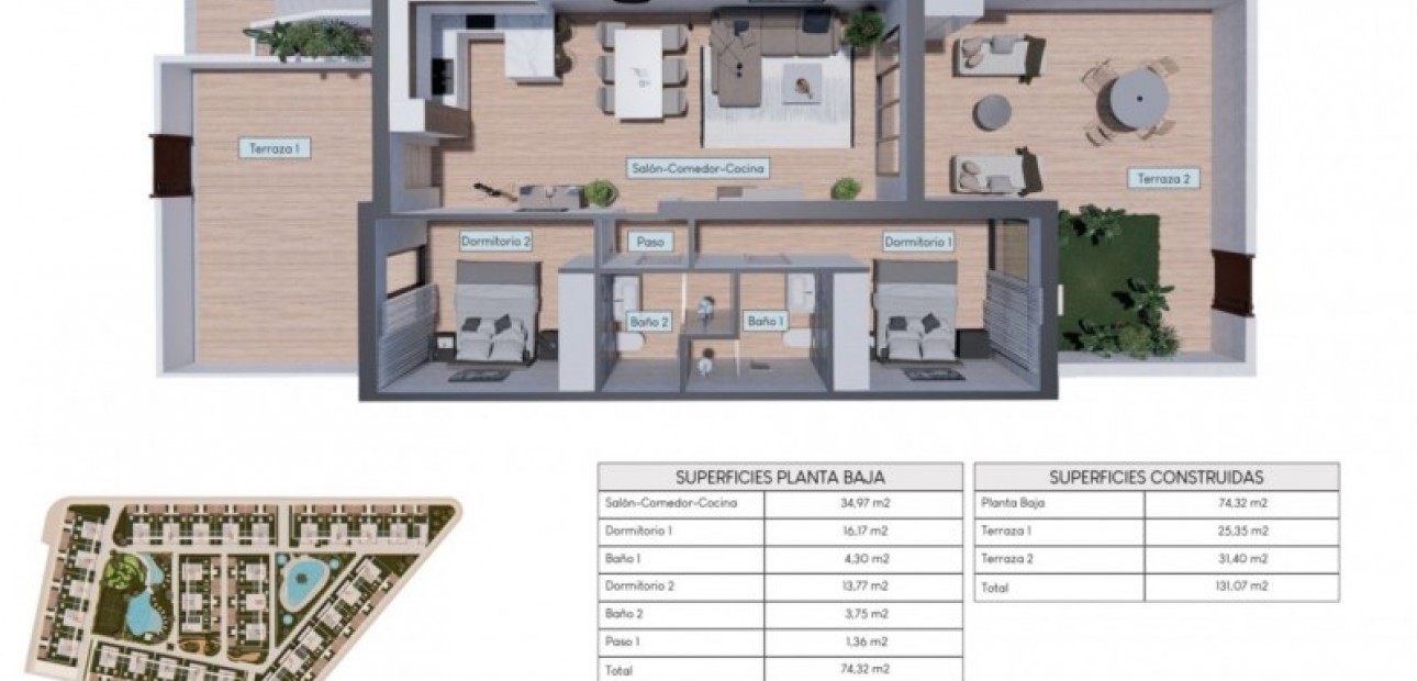 New Build - Bungalow -
Los Balcones - Torrevieja