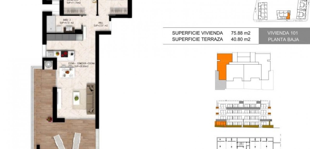 New Build - Apartment / flat -
Orihuela Costa - Orihuela