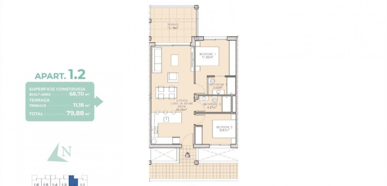 New Build - Apartment / flat -
Los Alcazares