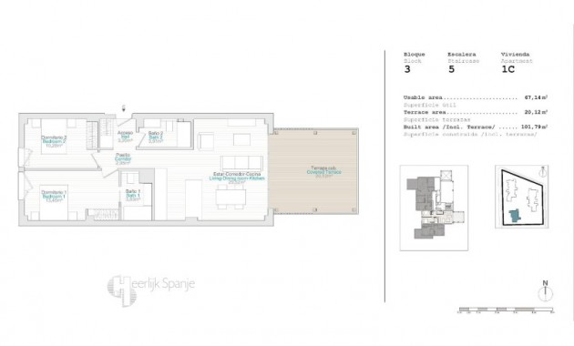 Nueva construcción  - Apartamento / piso -
Monte Pego - Dénia