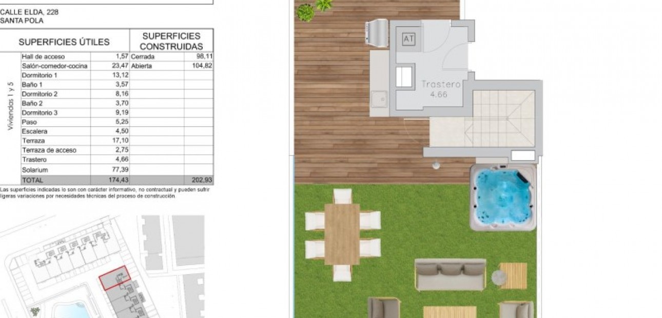 Nueva construcción  - Ático -
El Tamarit - Santa Pola