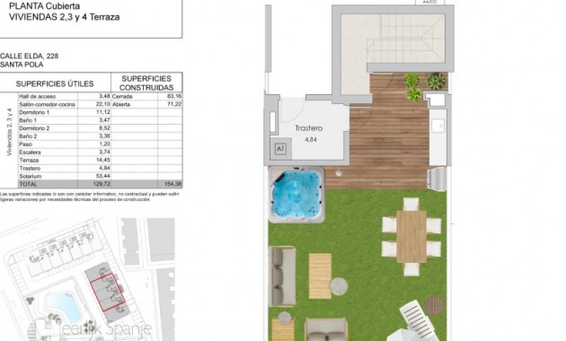 Nueva construcción  - Ático -
El Tamarit - Santa Pola