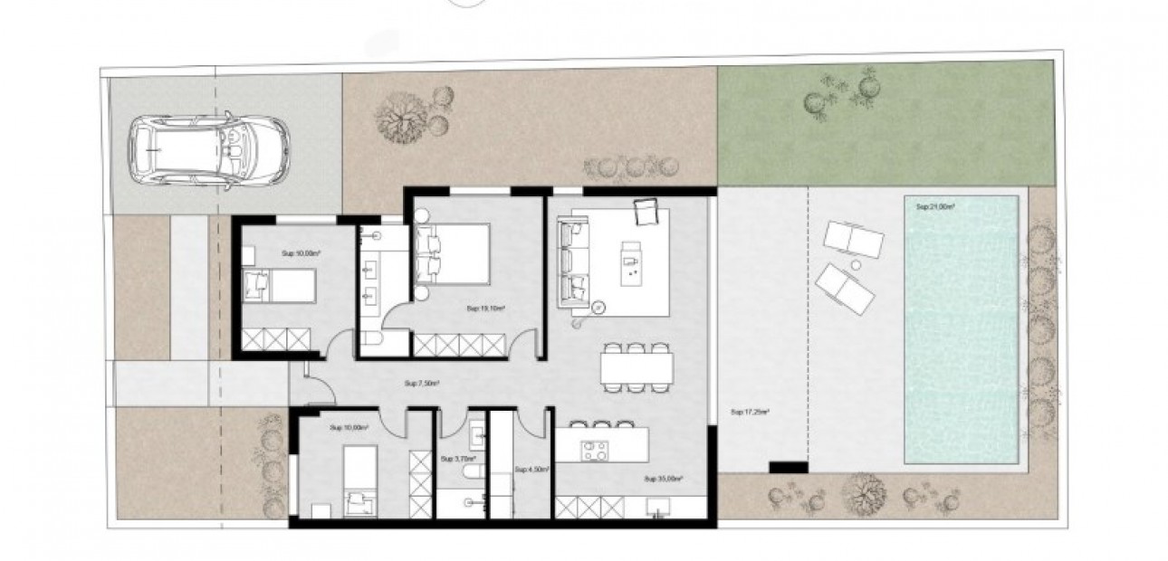 Nueva construcción  - Villa -
El Romeral - Molina de Segura