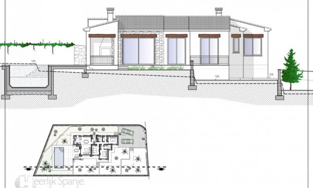 Nueva construcción  - Villa -
Fustera - Benissa