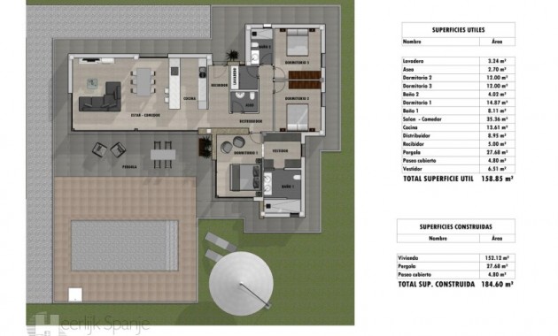 Nueva construcción  - Villa -
Lel - el Pinós / Pinoso