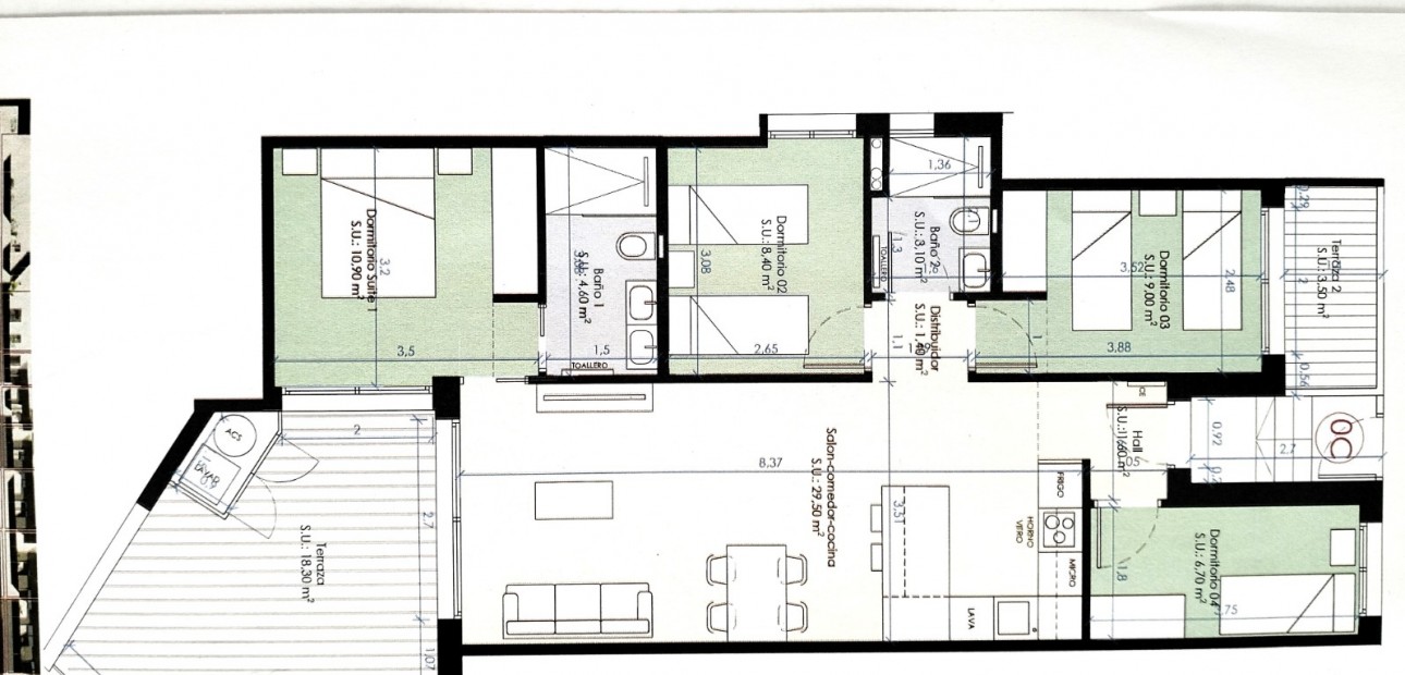 Nueva construcción  - Apartamento / piso -
Benijofar