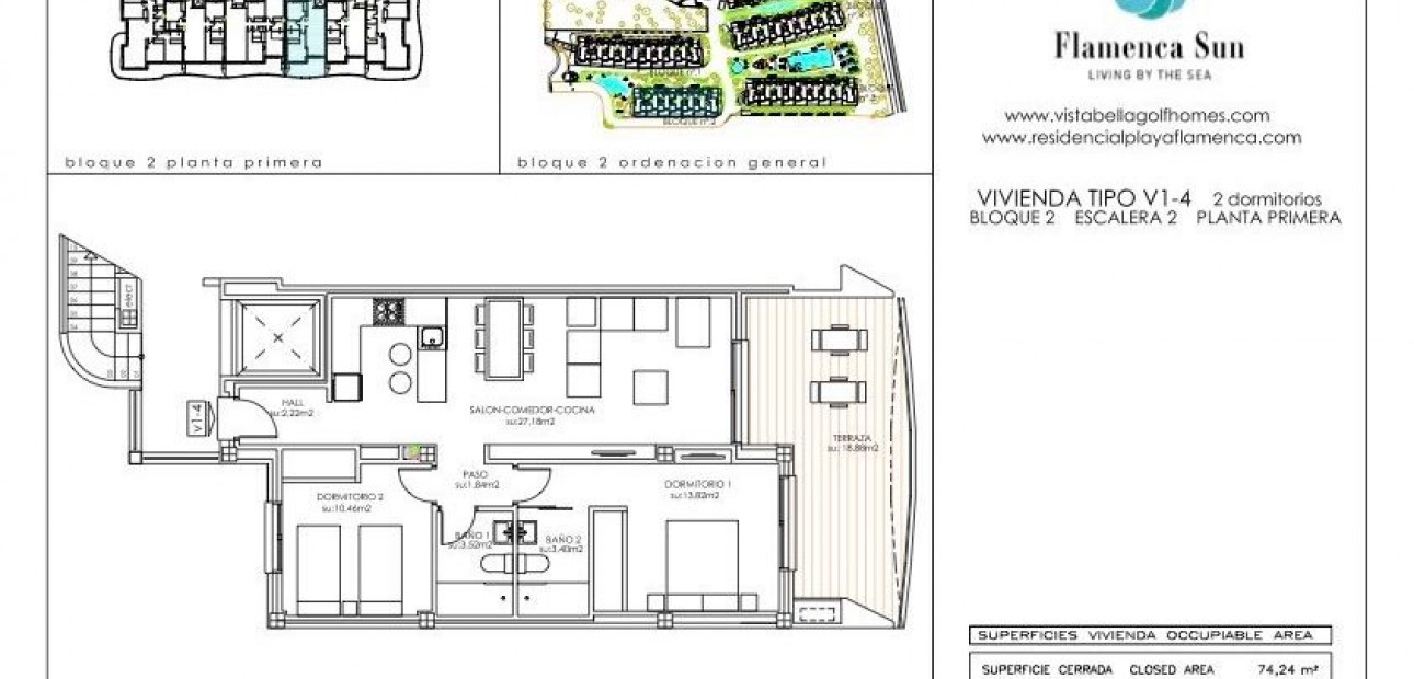 Nueva construcción  - Apartamento / piso -
Orihuela Costa - Playa Flamenca