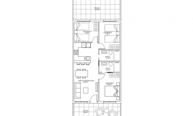 Nueva construcción  - Bungalow -
Alicante - Pilar de la Horadada