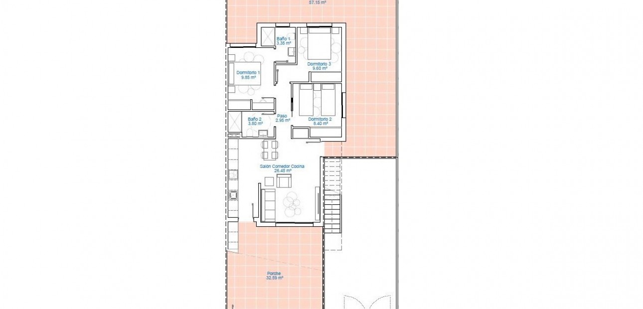New Build - Bungalow -
Alicante - Pilar de la Horadada