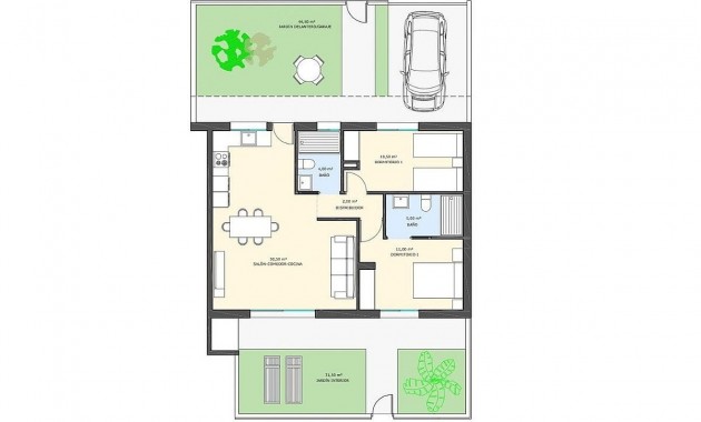 Nieuwbouw - Bungalow -
Alicante - Pilar de la Horadada