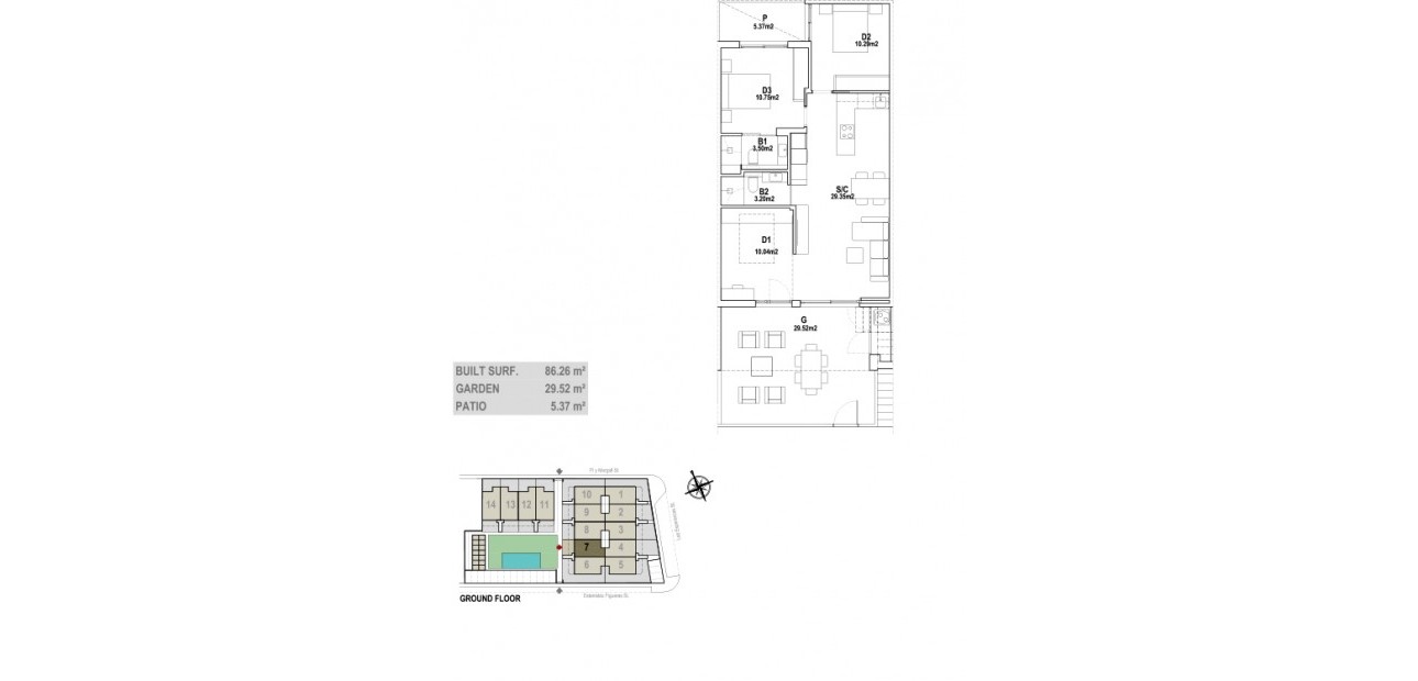 Nieuwbouw - Appartement / flat -
San Pedro del Pinatar