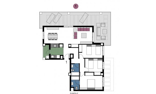 Nieuwbouw - Appartement / flat -
Mil Palmeras