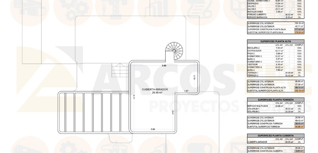 Herverkoop - Villa -
Dehesa de Campoamor