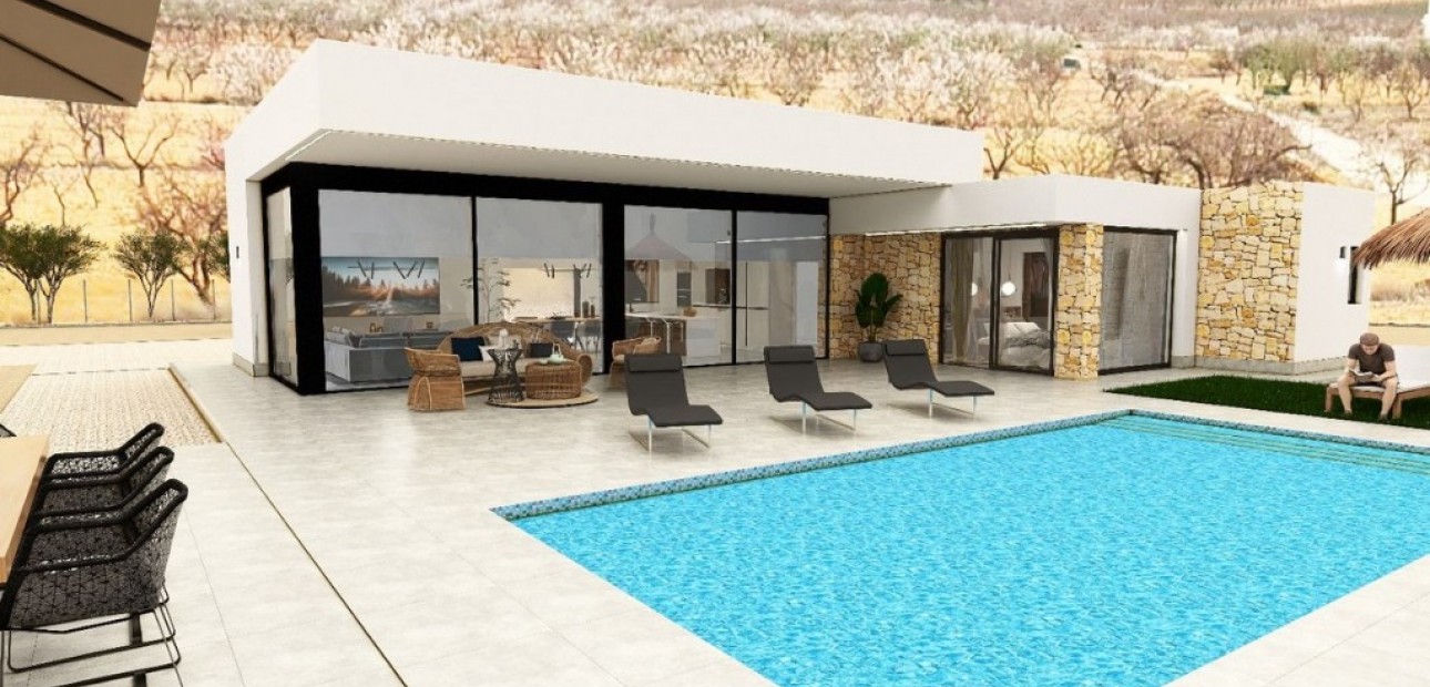 Nieuwbouw - Villa -
Pinoso - Lel