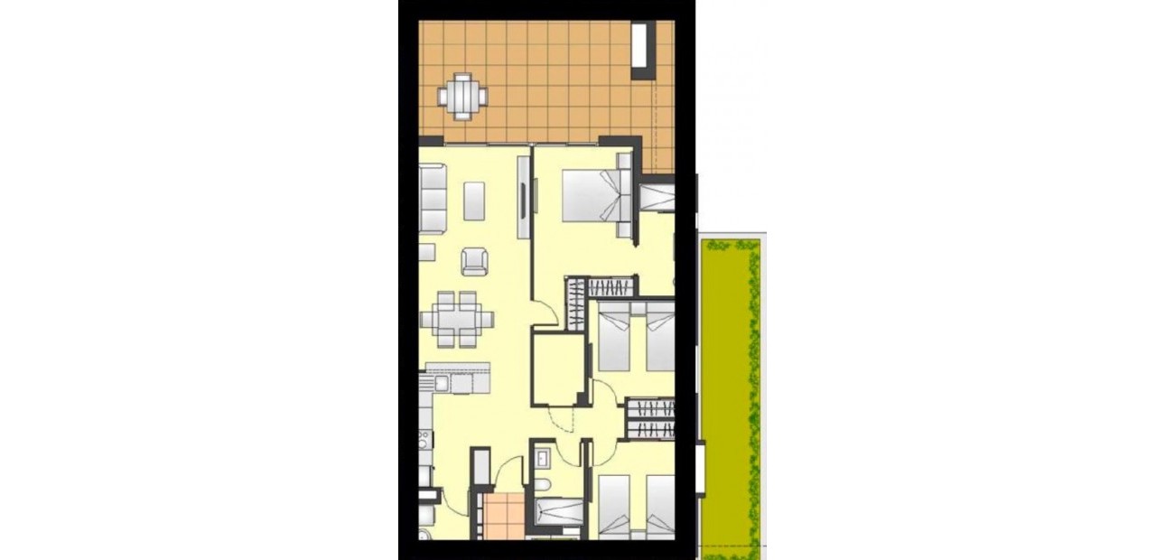 Venta - Apartamento / piso -
La Zenia