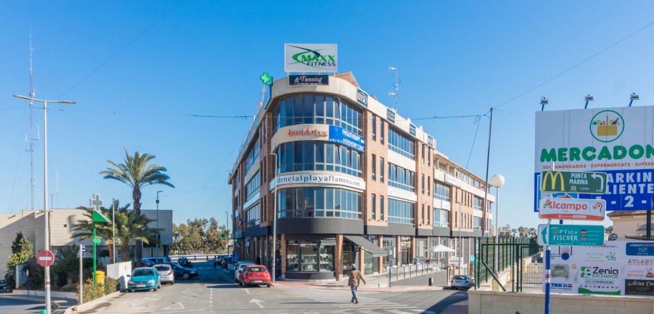 Long time Rental - Commercial Unit -
Orihuela Costa - Playa Flamenca