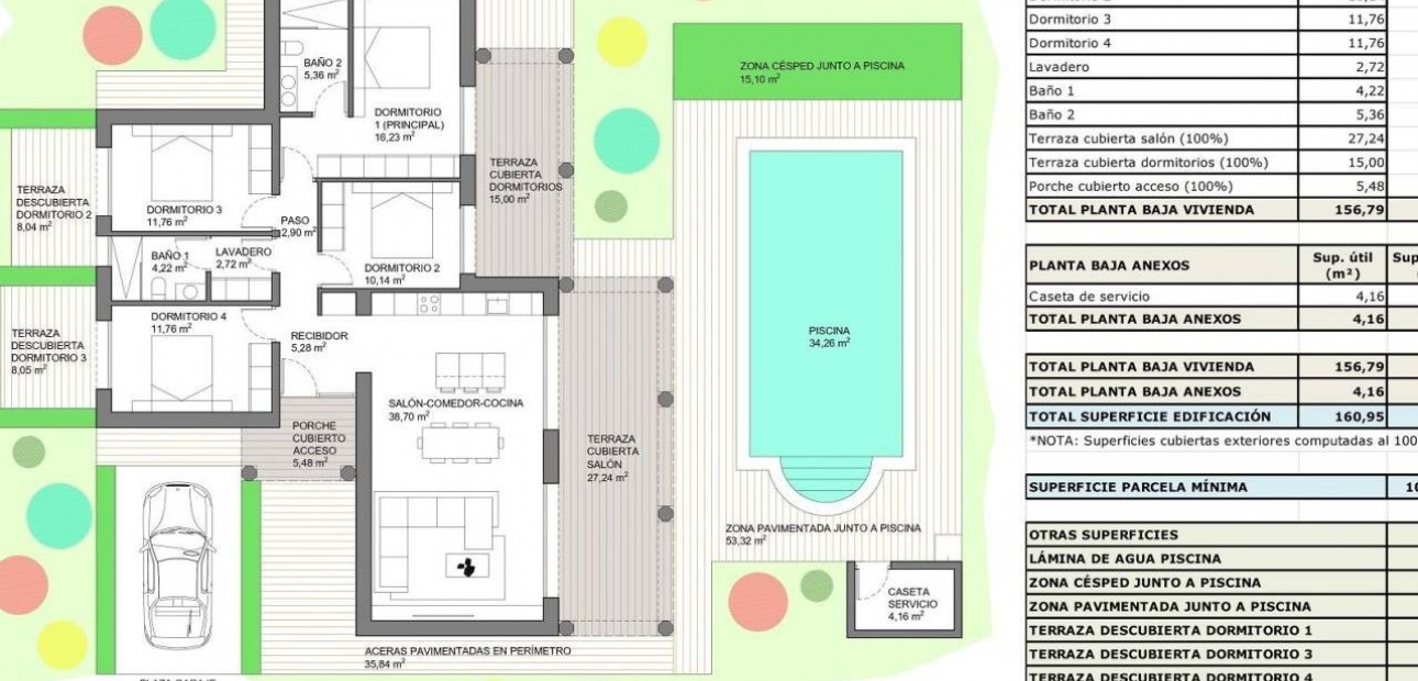 Nieuwbouw - 4. House - Detached Villa -
Pinoso - el Pinós / Pinoso