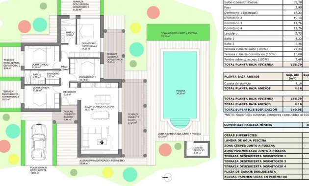 Nieuwbouw - 4. House - Detached Villa -
Pinoso - el Pinós / Pinoso