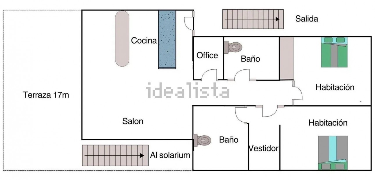 Venta - Apartment flat -
Mar de Cristal