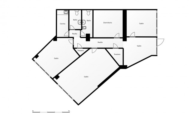 Long time Rental - Commercial Unit -
Orihuela Costa - Playa Flamenca