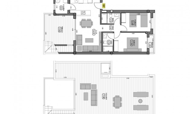 Nieuwbouw - Appartement / flat -
Algorfa - La Finca Golf