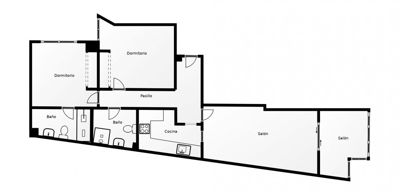 Herverkoop - Appartement / flat -
Torrevieja - Centro