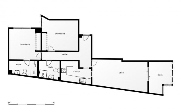 Herverkoop - Appartement / flat -
Torrevieja - Centro